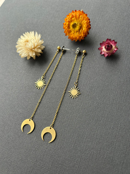 Celestial Drop Studs