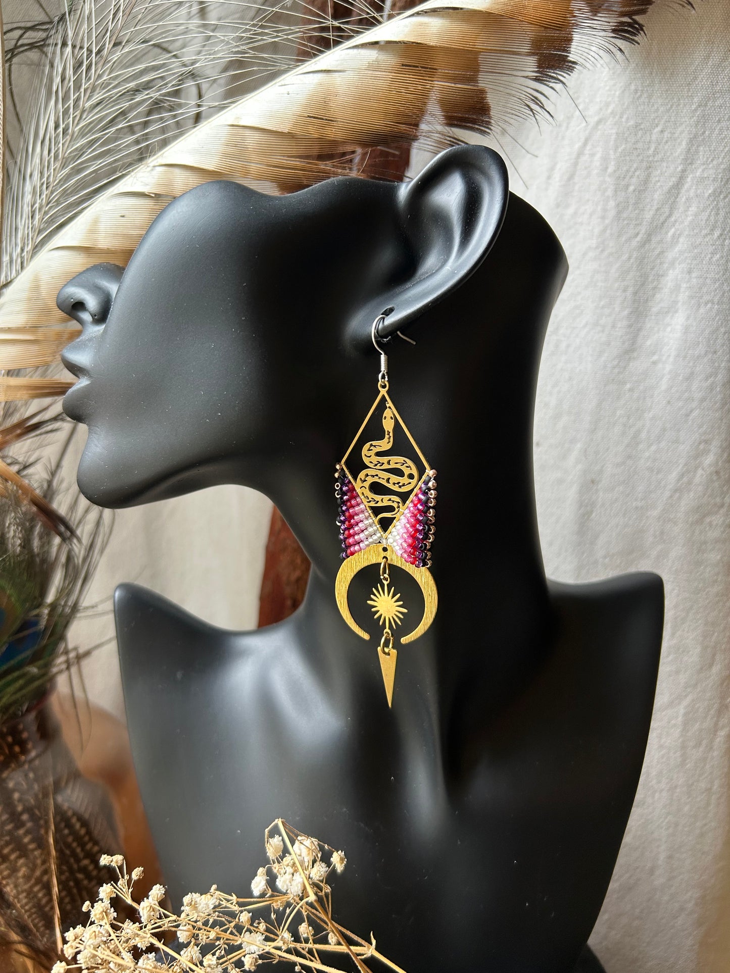 Celestial Snake ~ Magenta