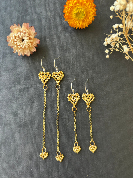 Mother’s Hearts ~ Gold