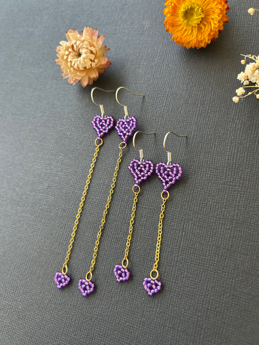Mother’s Hearts ~ Amethyst
