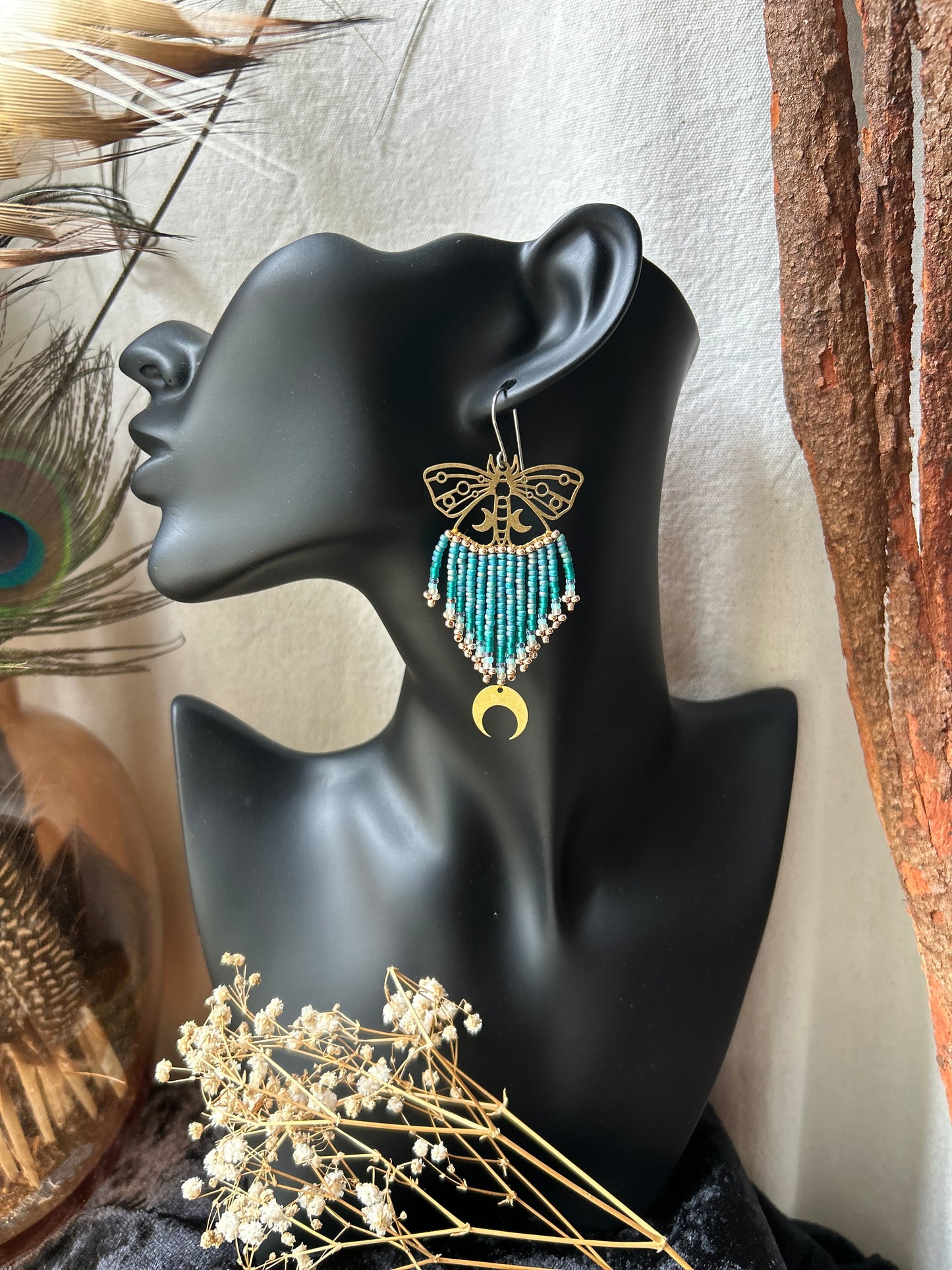 Luna Moth ~ Turquoise Dream