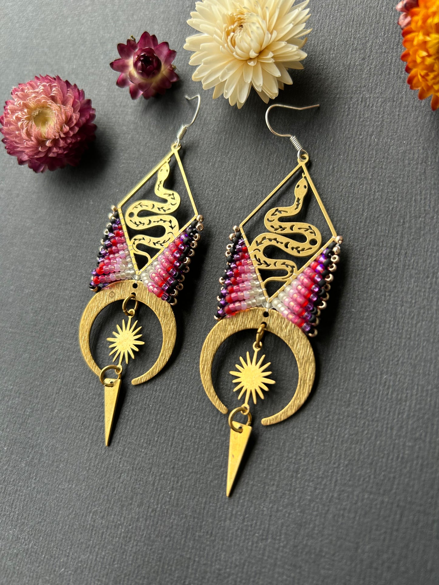 Celestial Snake ~ Magenta