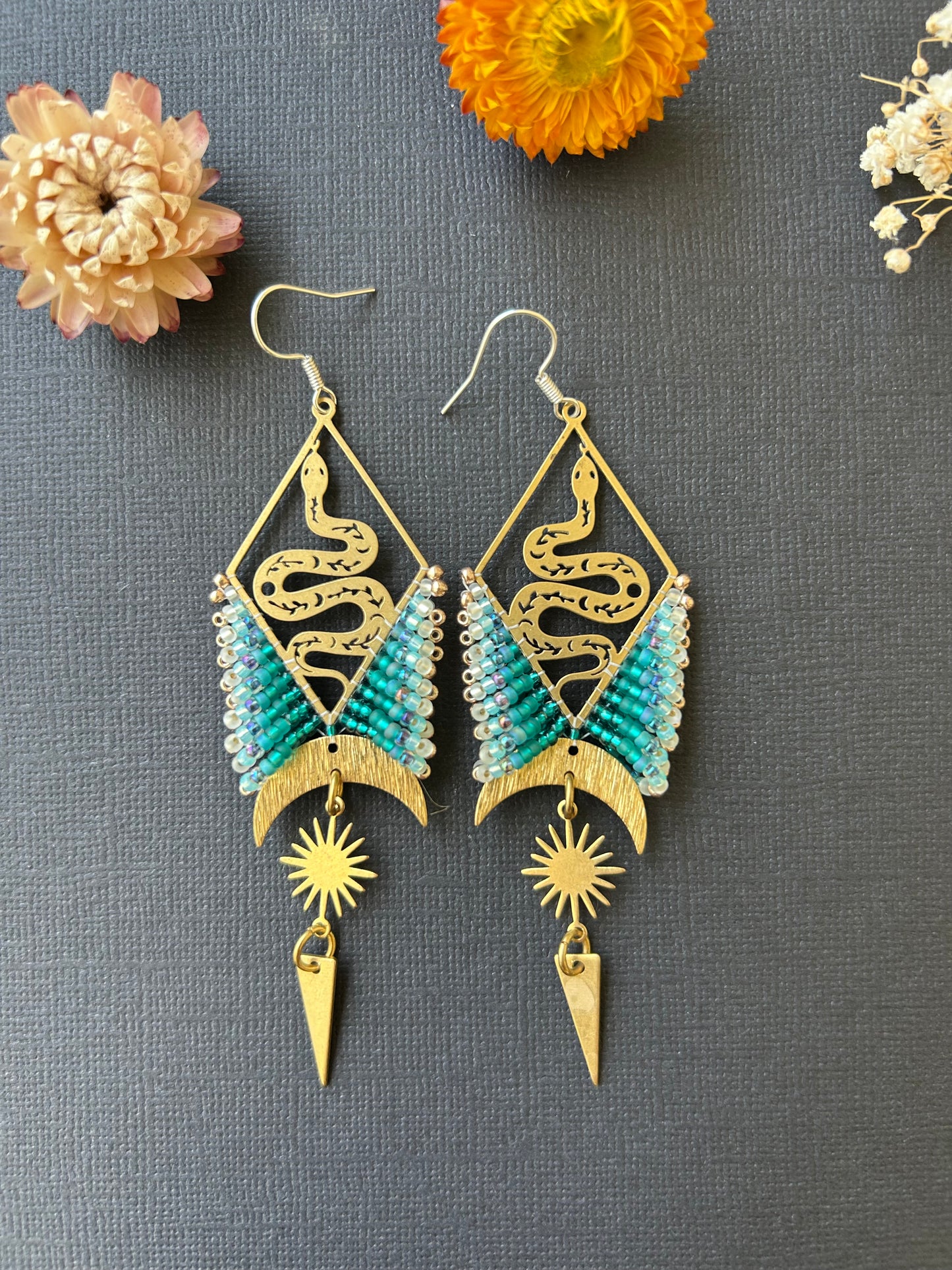 Celestial Snake ~ Turquoise Dream