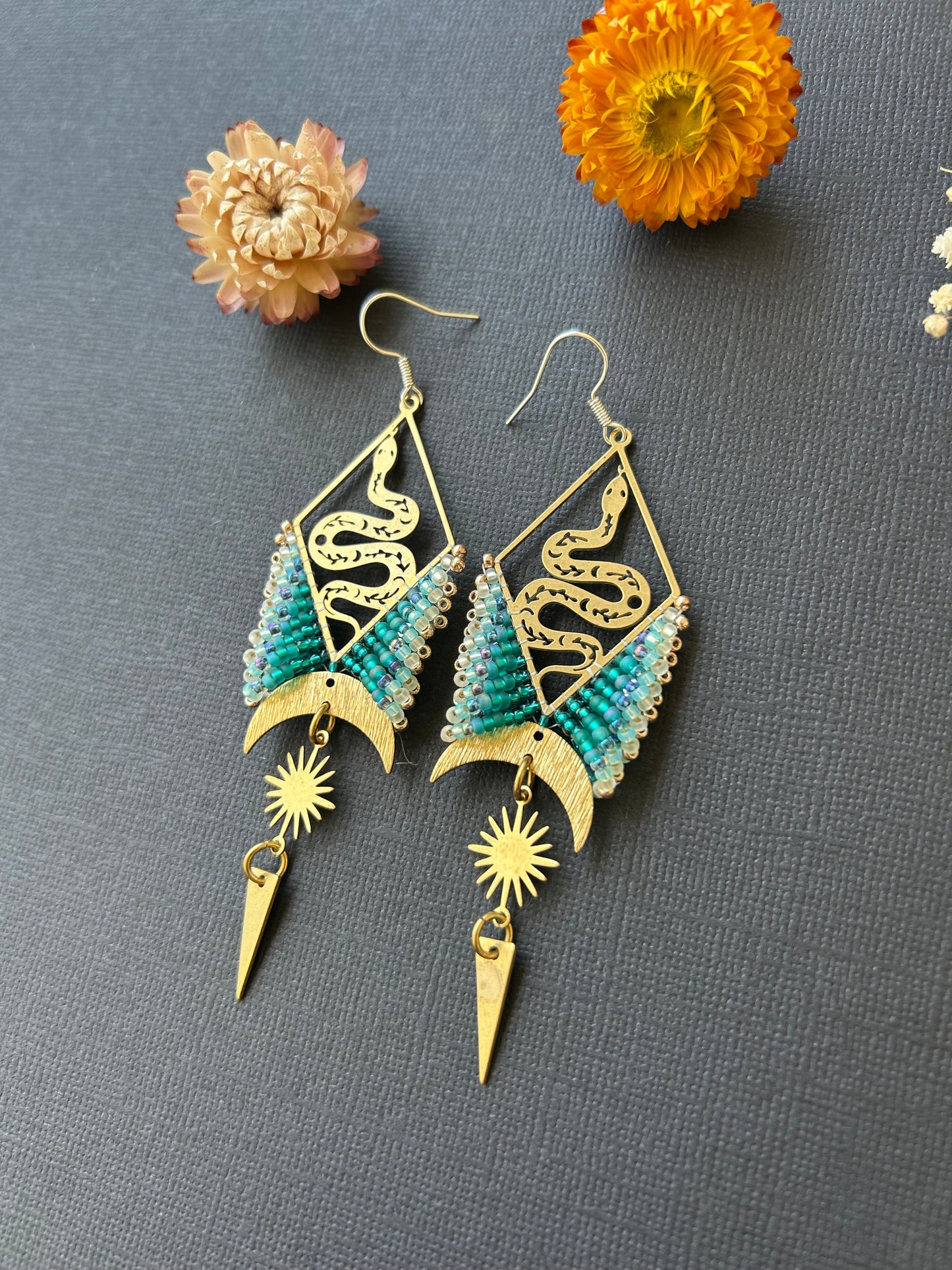 Celestial Snake ~ Turquoise Dream