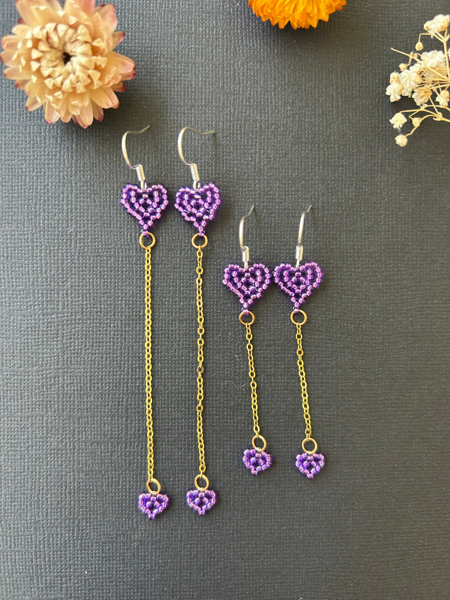 Mother’s Hearts ~ Amethyst