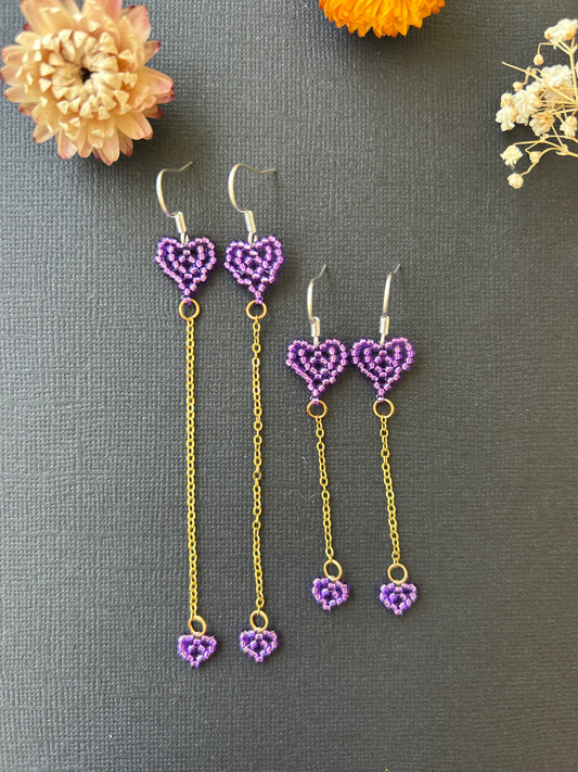 Mother’s Hearts ~ Amethyst
