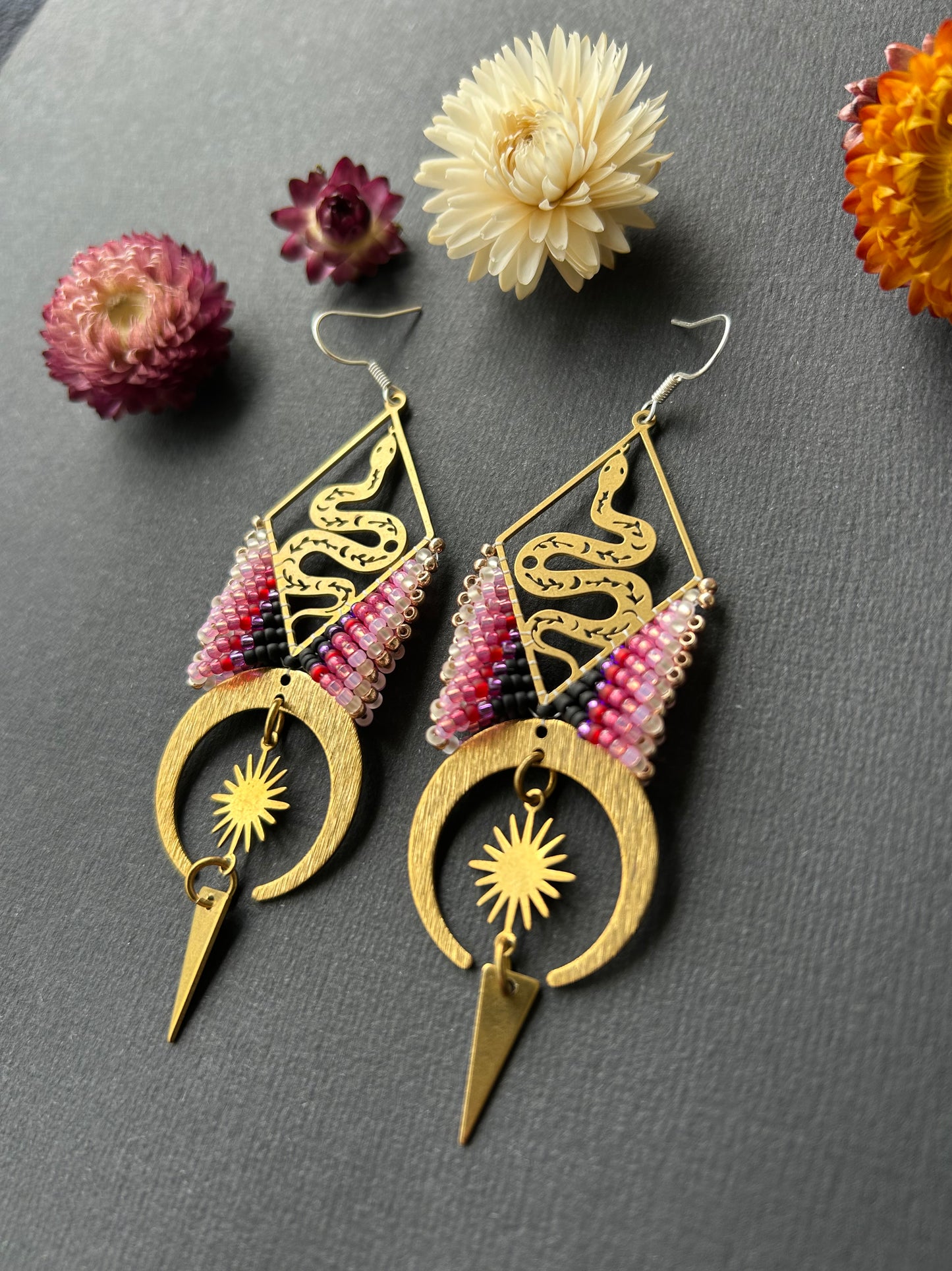 Celestial Snake ~ Light Magenta